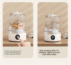 Mini Washing Machine Portable for Delicates & Baby Clothes
