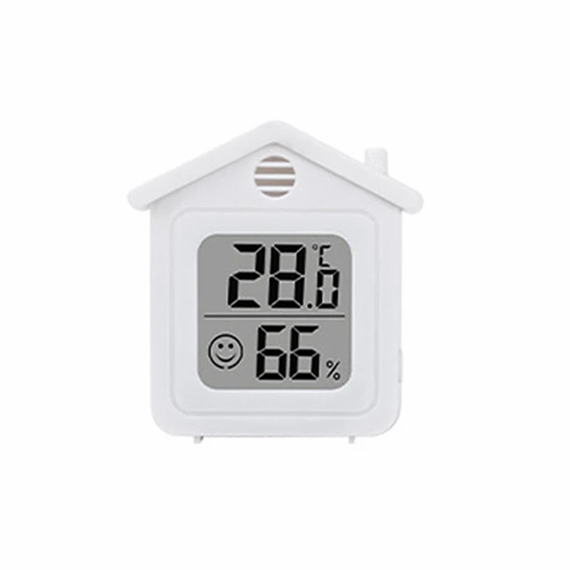 LCD Digital Thermometer & Hygrometer – Indoor Temperature & Humidity Monitor for Home